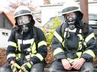 Feuerwehr Einsatzübung Gemeindehalle